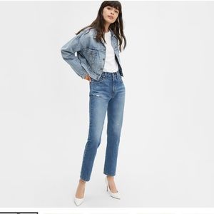 NWT Levi’s 501 original fit in Athens Dark, 27W, 30L